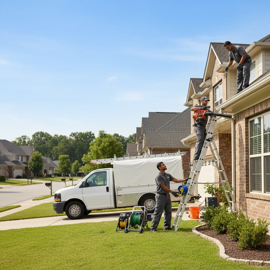 Home Gutter Service in West Salem, IL near me